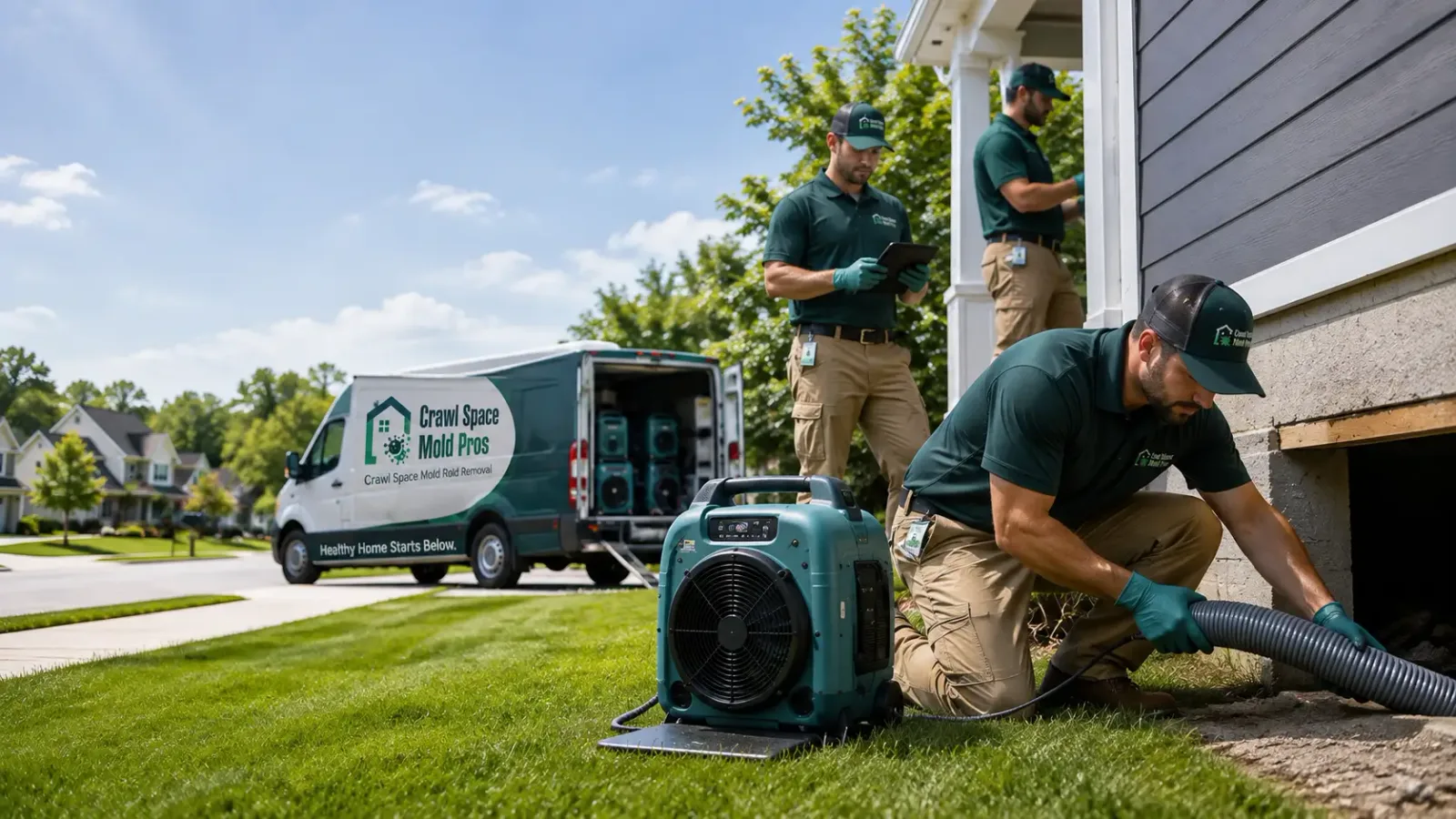 Crawl Space Mold Removal in Irving, TX